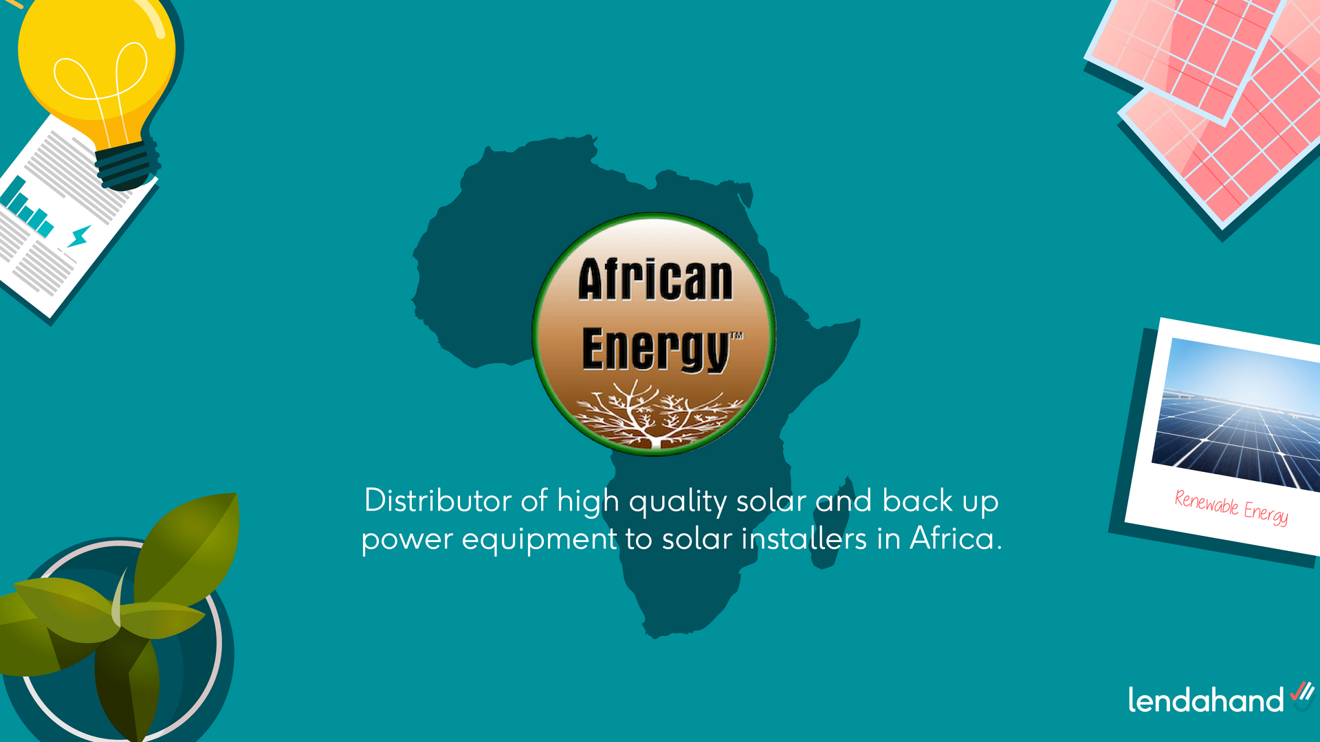 African Energy, the name of our newest portfolio company says it all